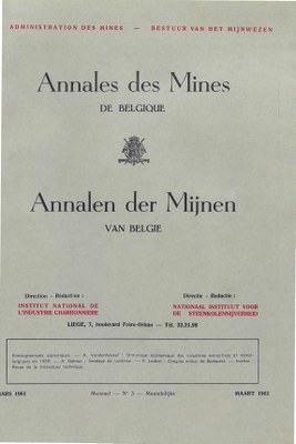 voorpagina 1961_03 Annales des Mines de Belgique.jpg