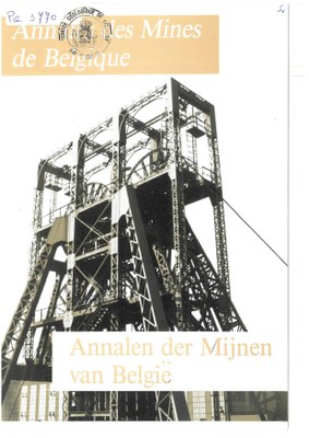 voorpagina 1988 2 Annales des mines de Belgique