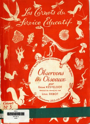 Voorpag les-carnets-du-service-educatif-carnet-ndeg03-observons-les-oiseaux-edgar-kesteloot-louis-debot-1958-s2533.jpg