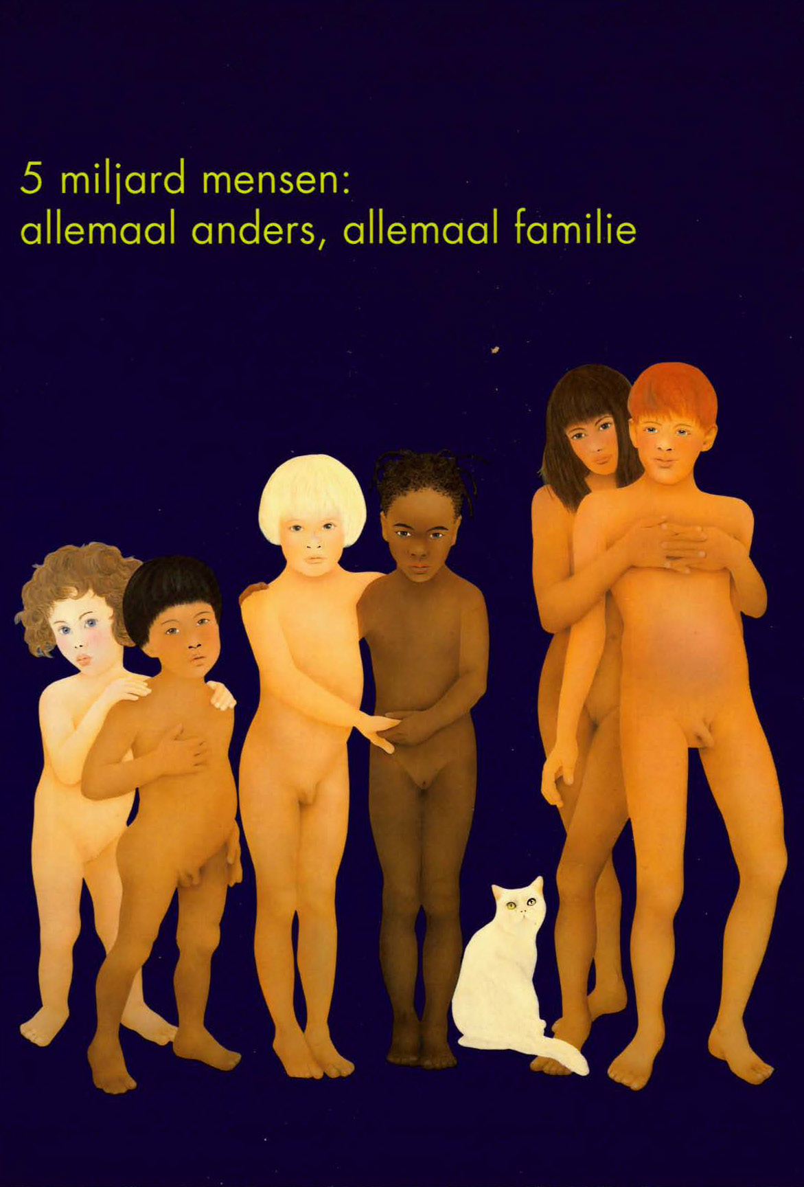 Voorpag 5 miljard mensen allemaal anders, allemaal familie 1993.jpg