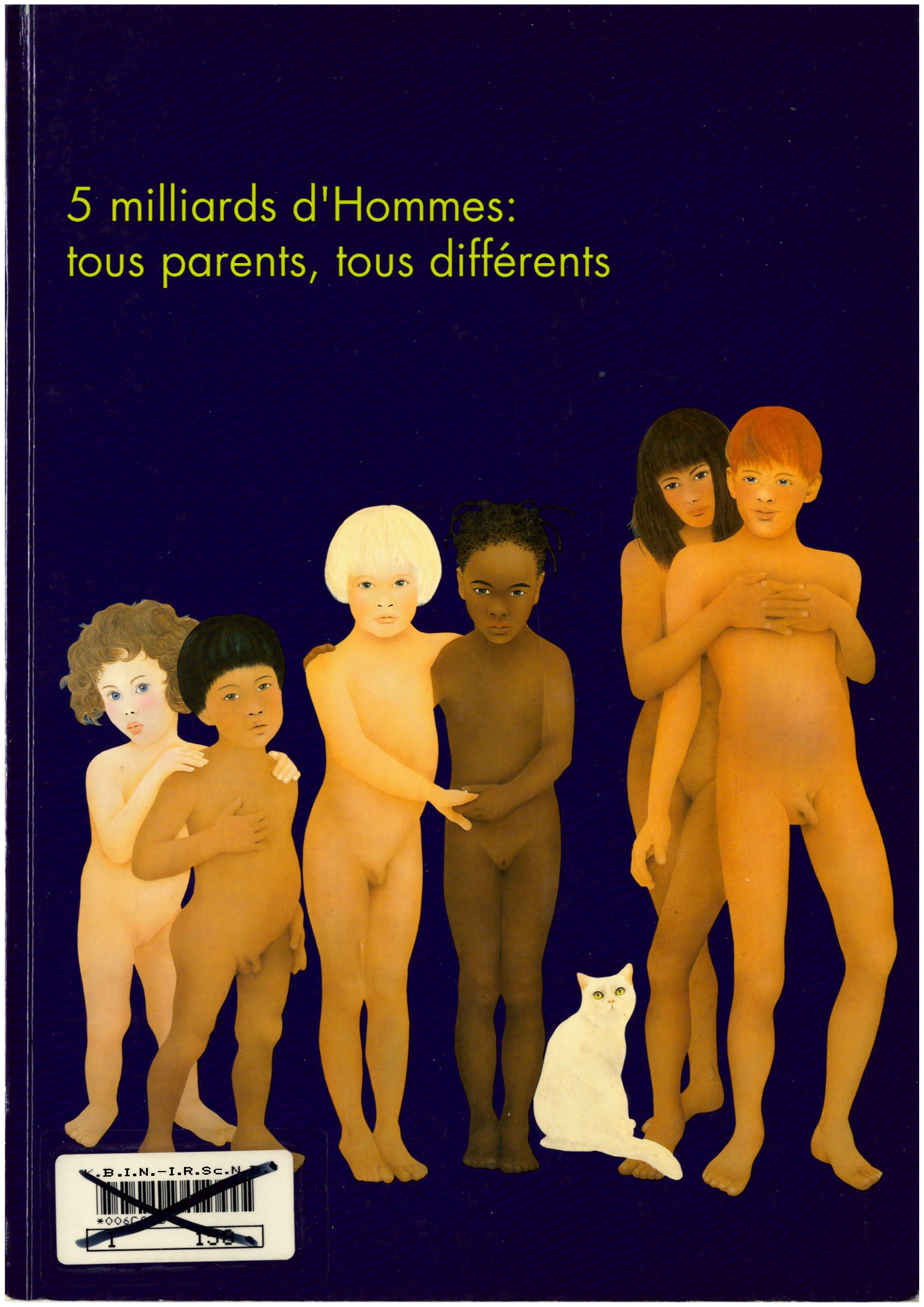 Voorpag 5 milliards d'Hommes tous parents tous différents 1993.jpg