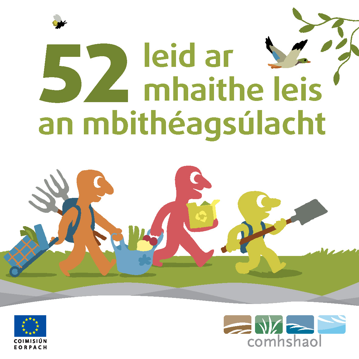 Voorpag 52 leid ar mhaithe leis an mbithéagsúlacht GA.jpg