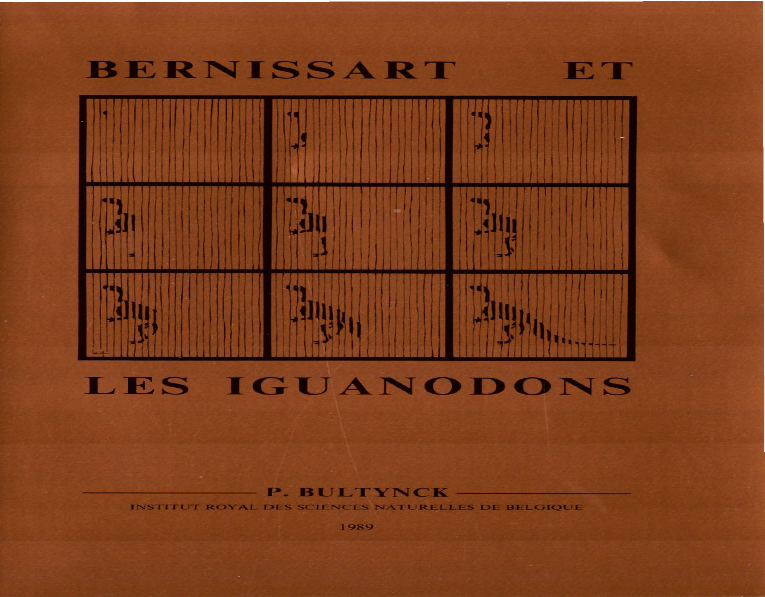 Voorpag Bernissart et les Iguanodons P. Bultynck 1989.jpg