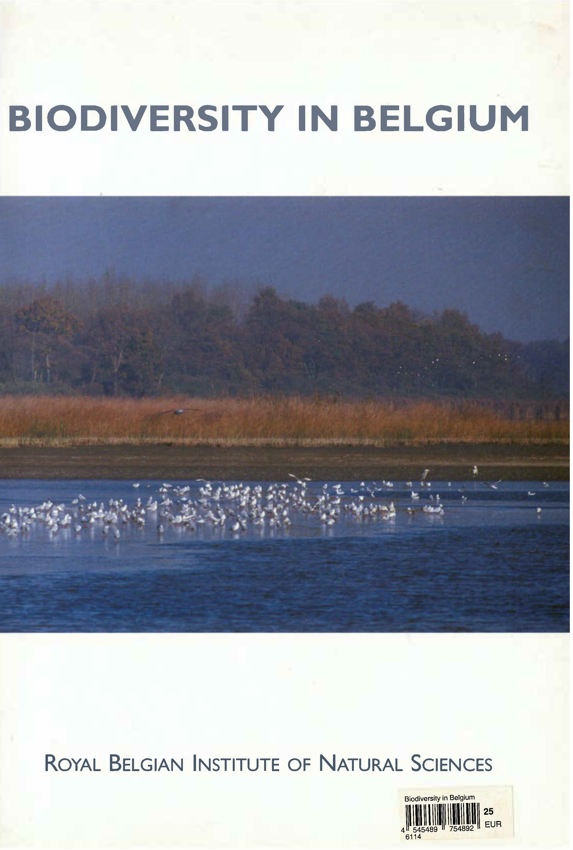 Voorpag Biodiversity in Belgium Marc Peeters, Anne Franklin & Jackie L. Van Goethem 2003.jpg