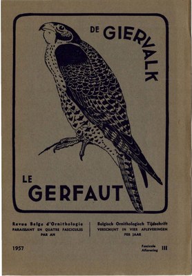 Voorpag De Giervalk - Le Gerfaut III 1957.jpg