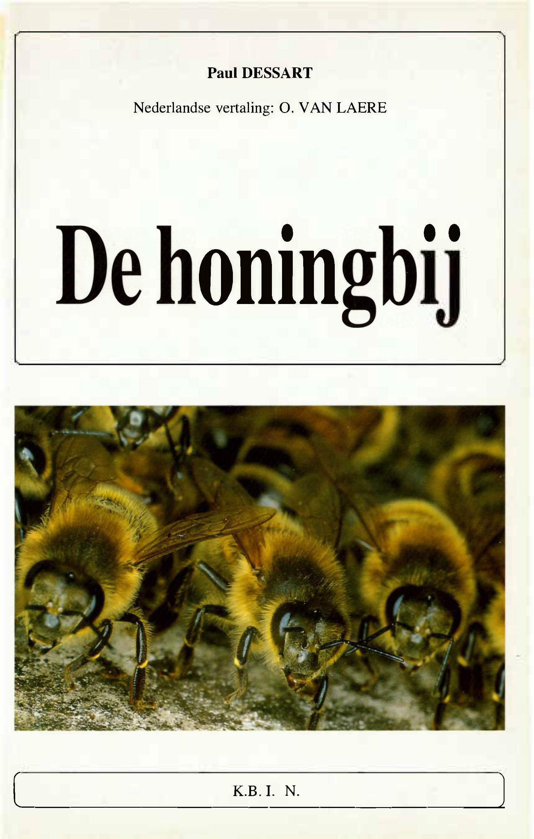 Voorpag De Honingbij Paul Dessart 1995.jpg