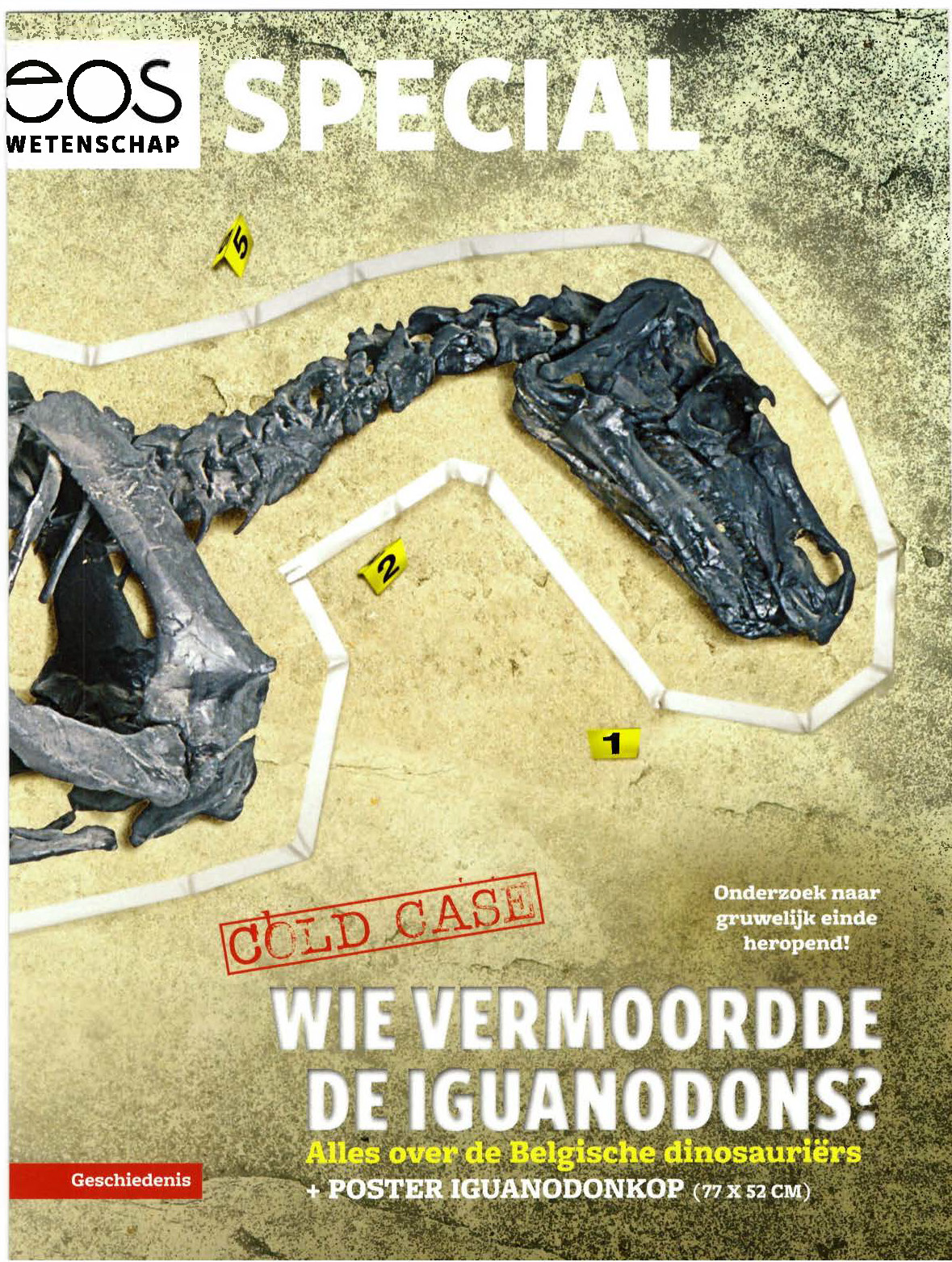 Voorpag EOS wetenschap special Wie vermoordde de Iguanodons.jpg