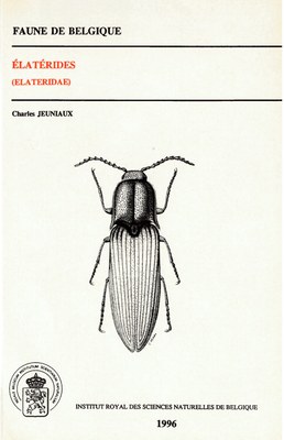 Voorpag Faune de Belgique Elatérides (Elateridae) Charles Jeuniaux 1996.jpg