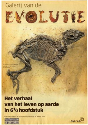Voorpag Galerij van de evolutie - Het verhaal van het leven op aarde in 6 halve hoofdstuk 2009.jpg
