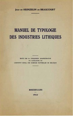 Voorpag Manuel de Typologie des industries Lithiques 1962.jpg