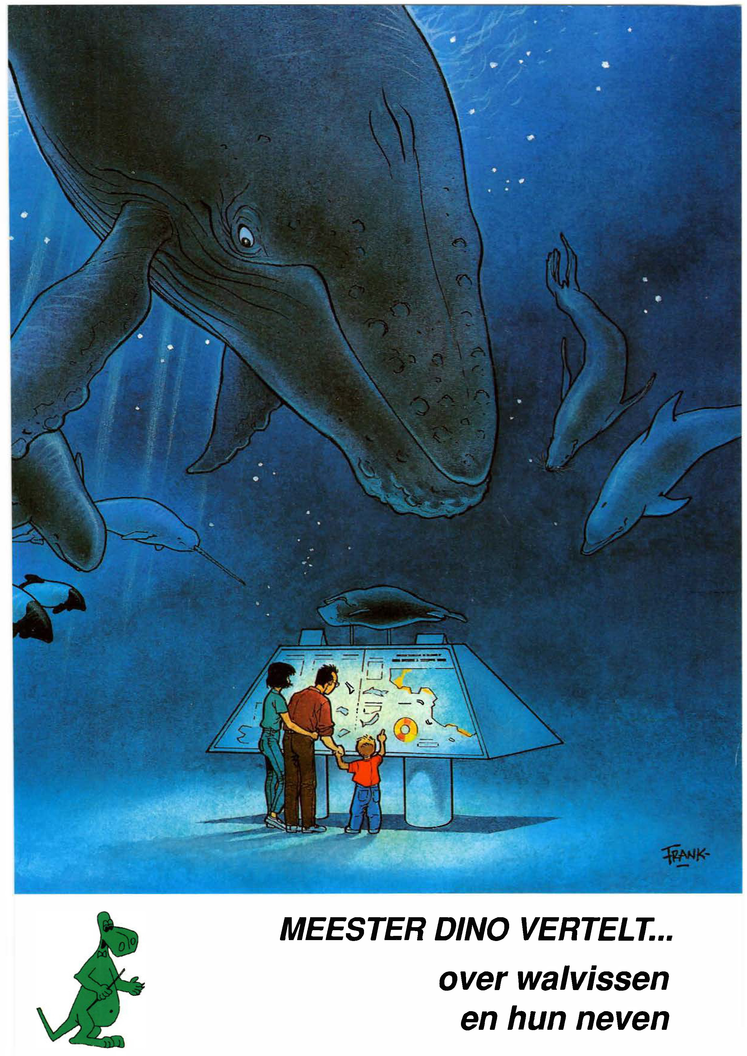 Voorpag Meester dino vertelt... over walvissen en hun neven 1993.jpg