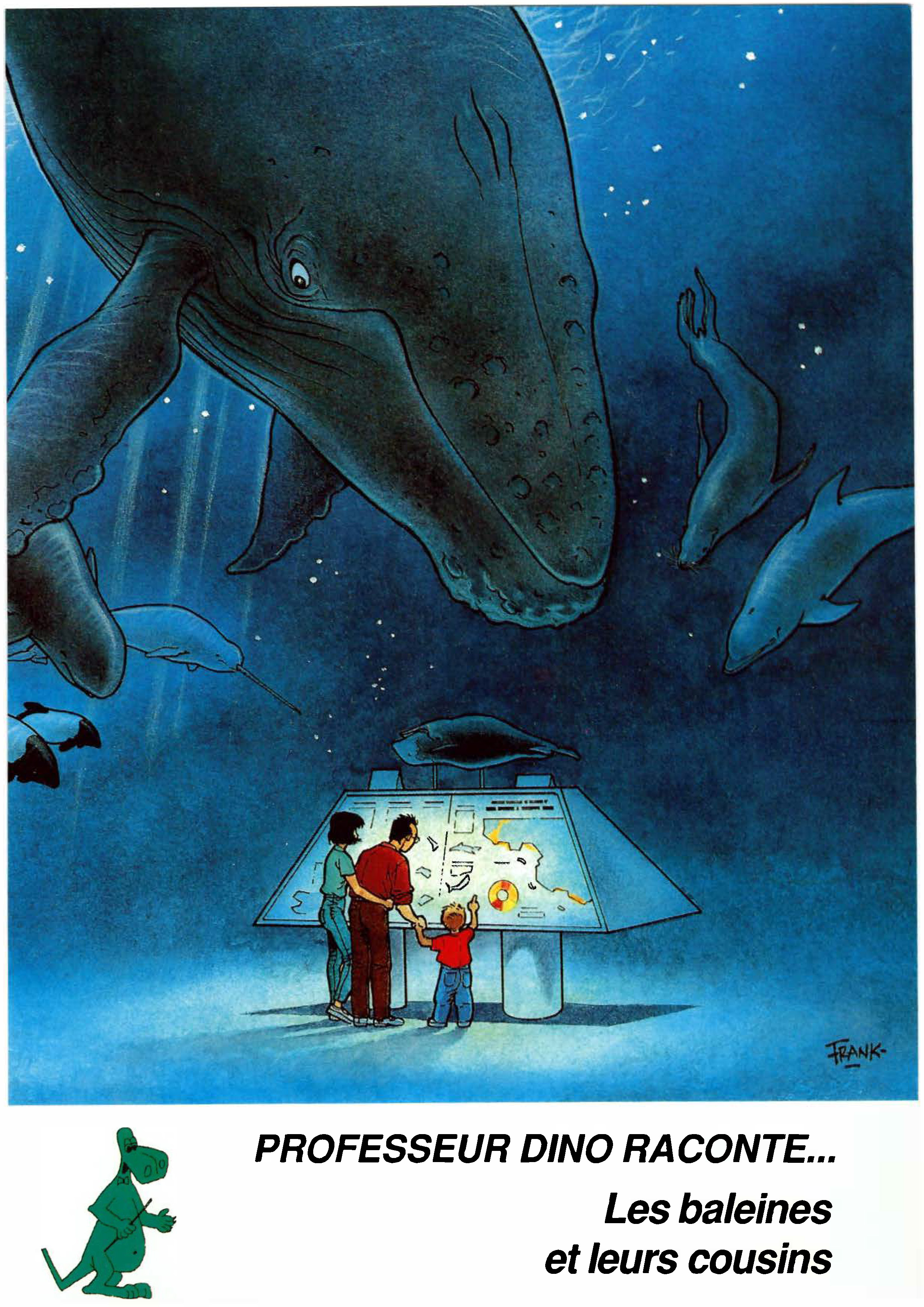 Voorpag Professeur dino raconte... Les baleines et leurs cousins 1994.jpg