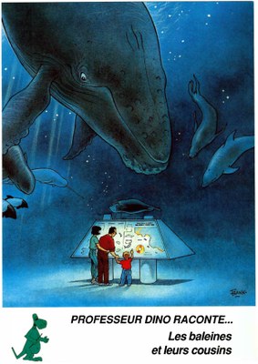 Voorpag Professeur dino raconte... Les baleines et leurs cousins 1994.jpg