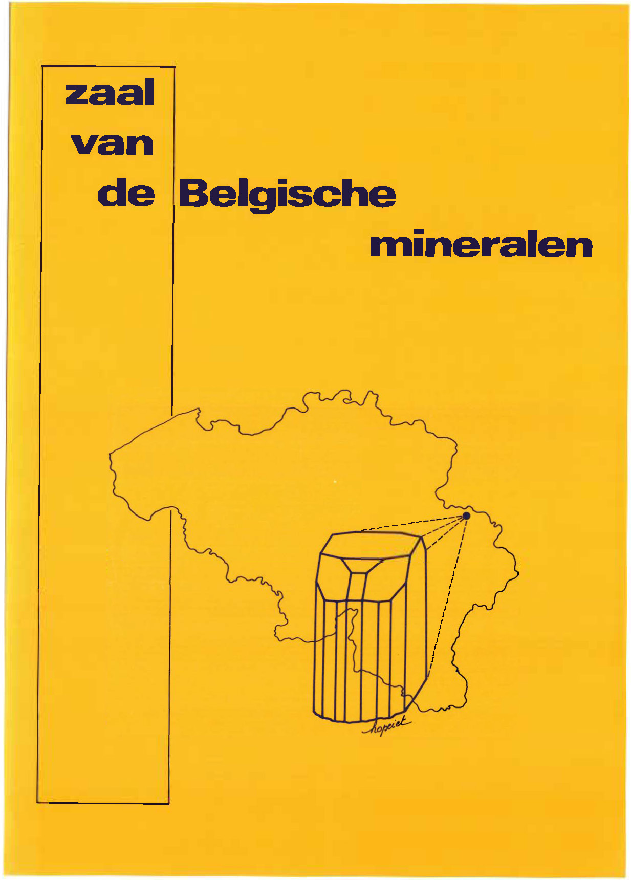 Voorpag Zaal van de Belgische mineralen 1994.jpg