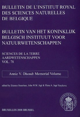 Bulletin du Mus©e royal d'histoire naturelle de Belgique. Natural history -- Societies, etc; Paleontology -- Societies, etc. i886. LANDEN'IKNS (ÉOCÈNE INFÉRIEUR). ETC. 1 y.. KiG. 3. — Mandibule de Chelonia, vue