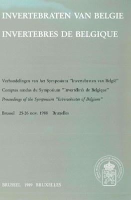 Wouters-1989-Proceedings of the Symposium Invertebrates of Belgium-cover.jpg